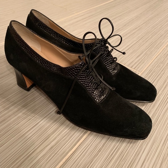 Salvatore Ferragamo Shoes - Vintage Ferragamo suede ankle boots